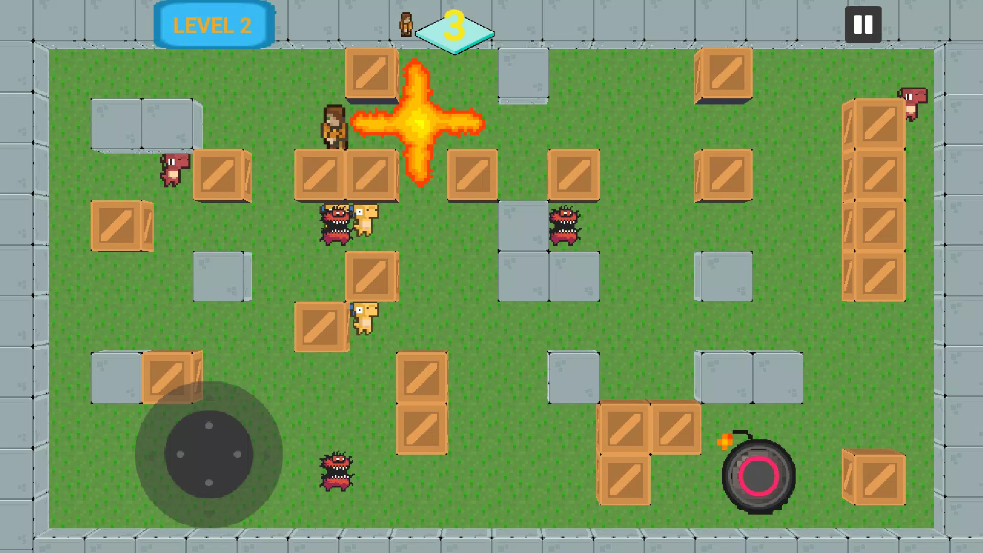 BombMan vs Cute Monsters Screenshots