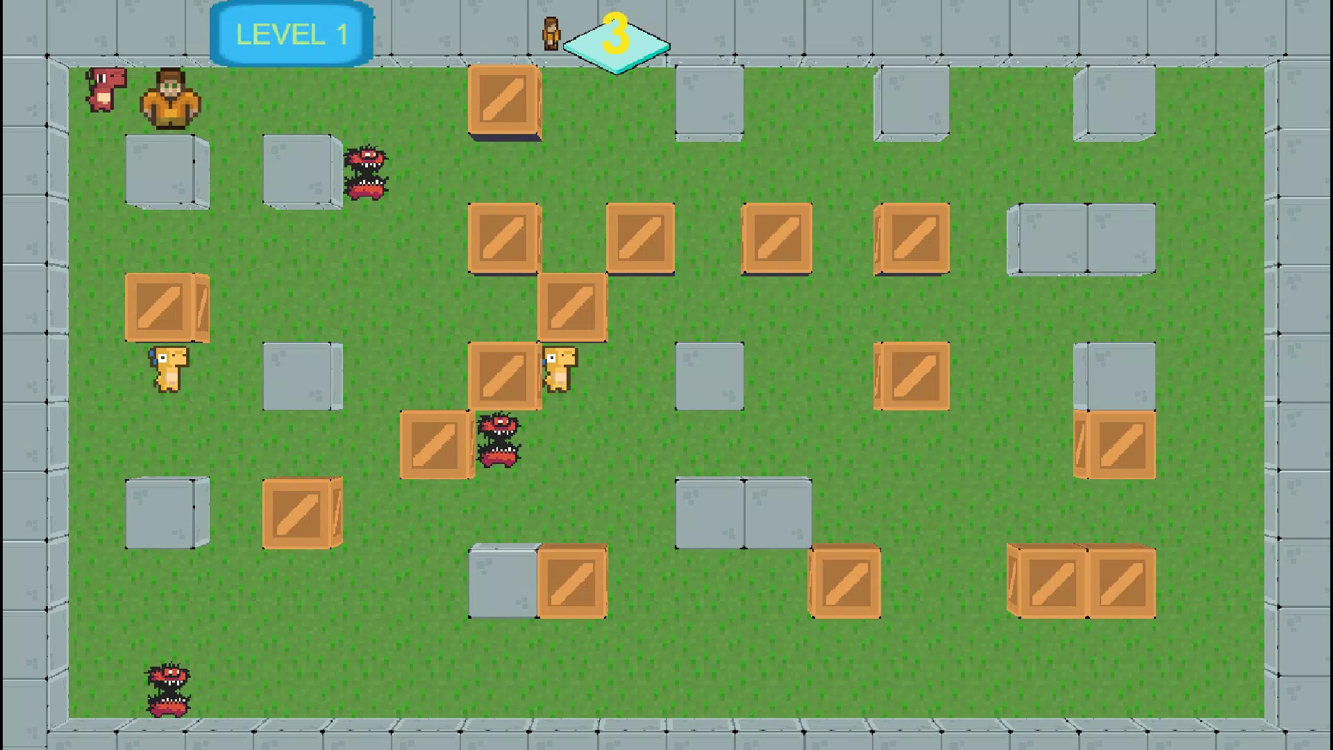 BombMan vs Cute Monsters Screenshots