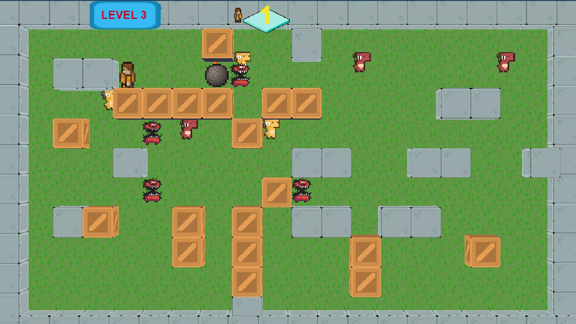 BombMan vs Cute Monsters Screenshots