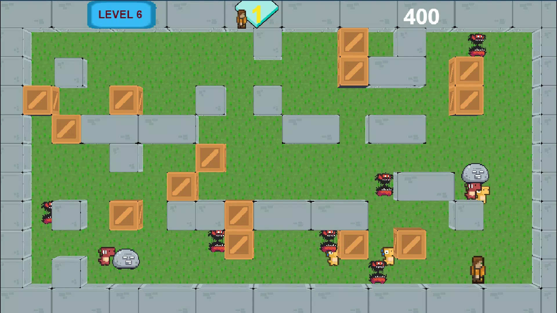 BombMan vs Cute Monsters Screenshots