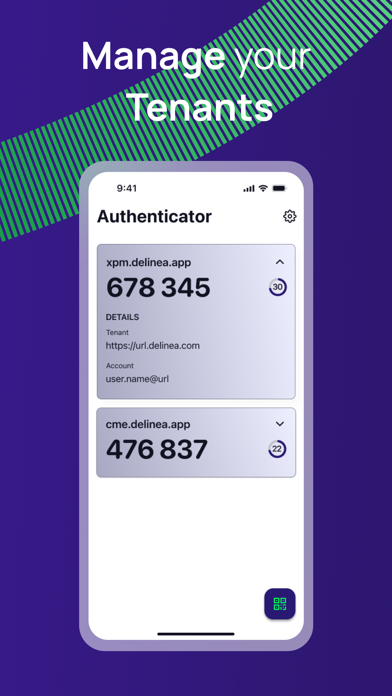 Delinea Authenticator Screenshots