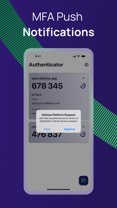 Delinea Authenticator Screenshots