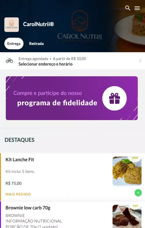 Carolnutrii Gourmet Screenshots
