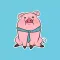 Piggey Stickers for iMessage