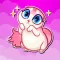 Pink Cat Emoji Stickers