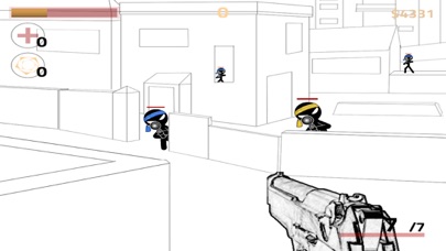A Stickman Sniper Shooter - Clear vision and shoot-ing army stick war enemies game Screenshots