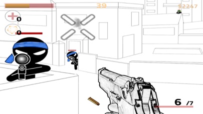 A Stickman Sniper Shooter - Clear vision and shoot-ing army stick war enemies game Screenshots