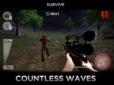 Zombies Battle Shooter 3D Call to Kill Scary Dead Zombie Army iPad  Screenshots