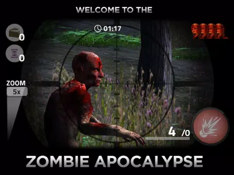 Zombies Battle Shooter 3D Call to Kill Scary Dead Zombie Army iPad  Screenshots