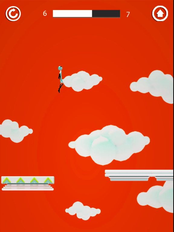 Stickman Parkour 3D Ninja Run iPad 应用截图
