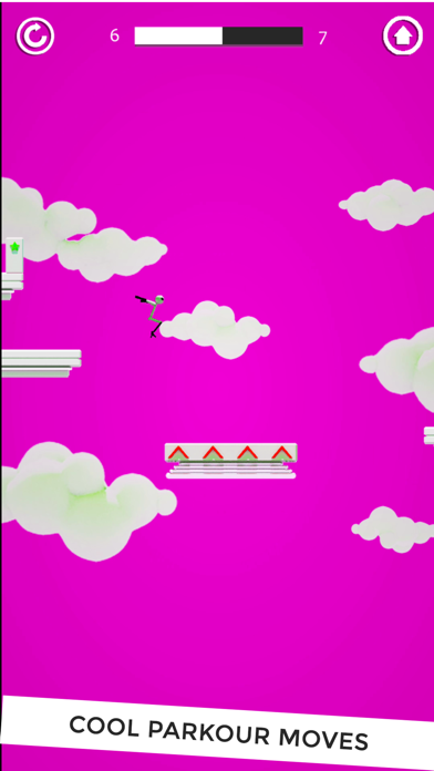 Stickman Parkour 3D Ninja Run应用截图