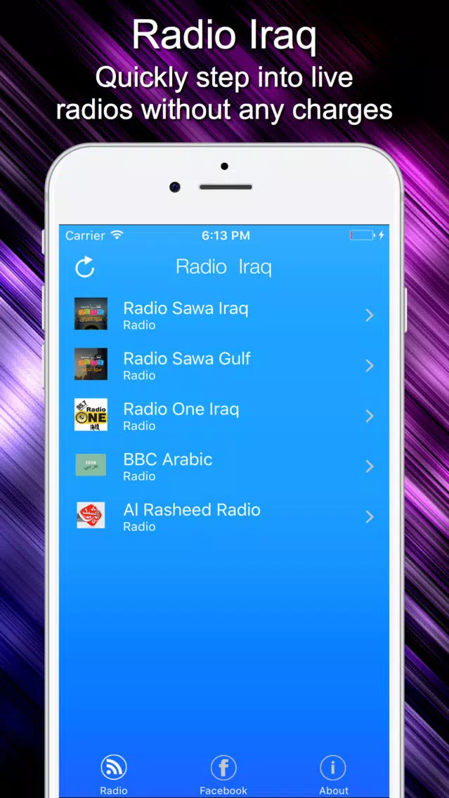 Radio Iraq - Live Radio Listening Screenshots