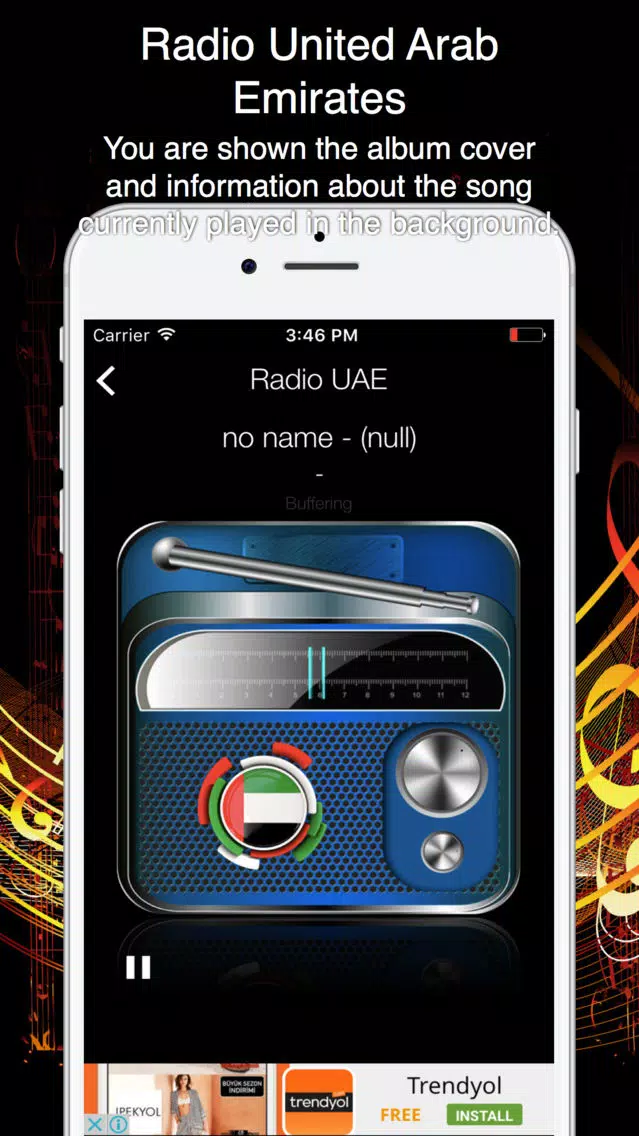 Radio United Arab Emirates - Live Radio Listening Screenshots