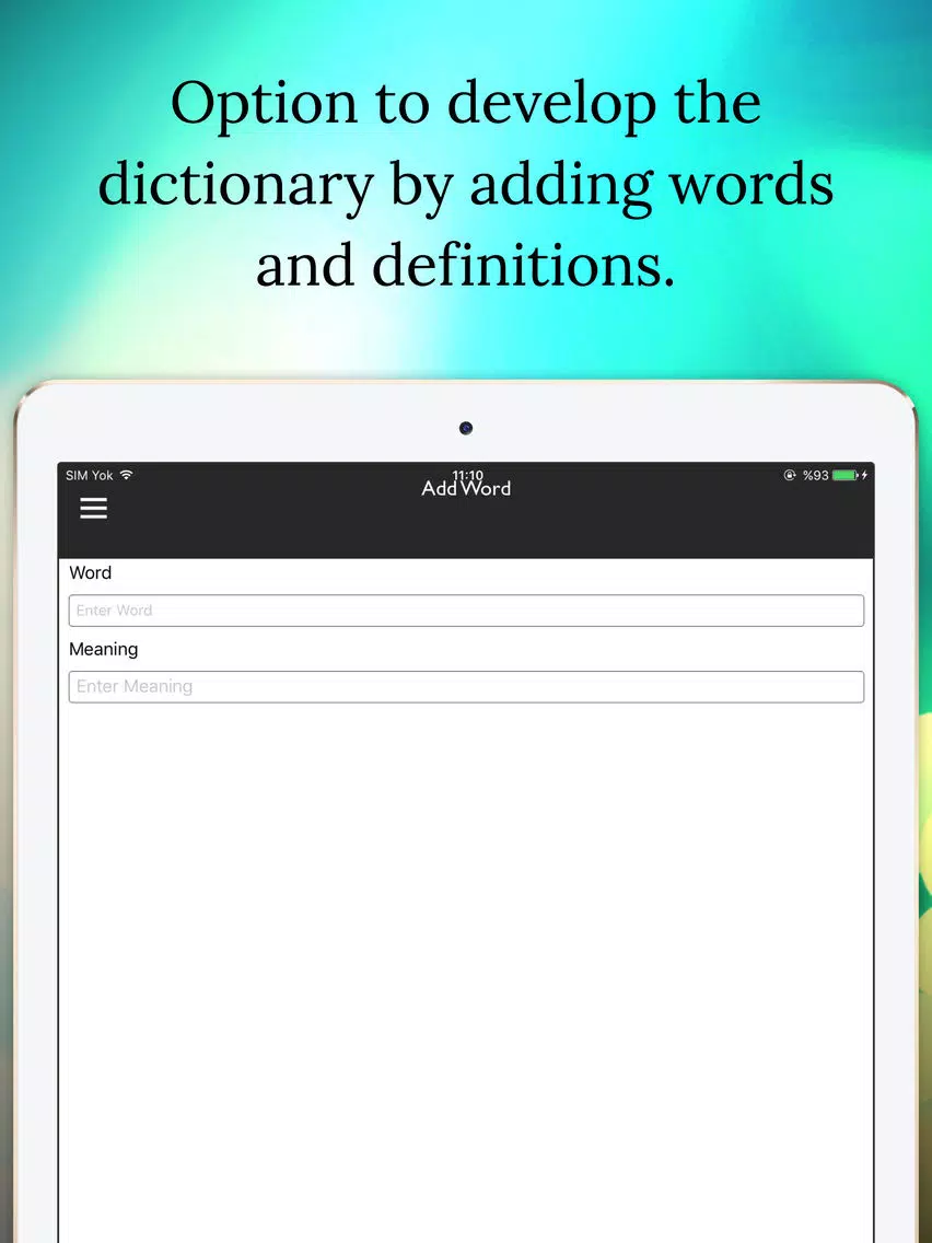 Zoology Dictionary Offline iPad Screenshots