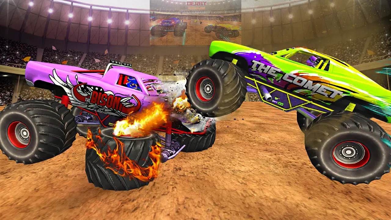 Monster Truck: Truck Games 3D Screenshots