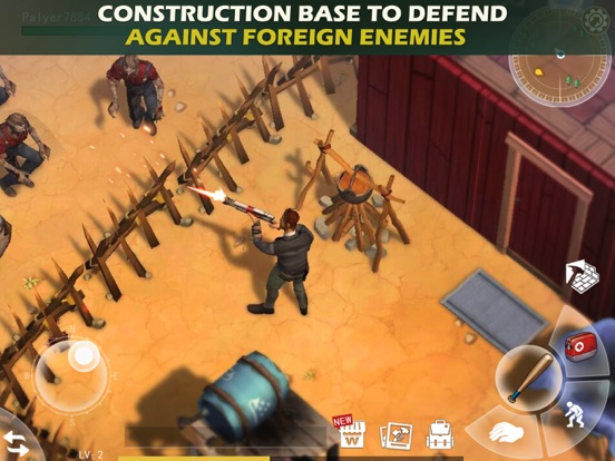 Danger Survival:Zombie War iPad  سکرین شاٹس