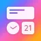 Widget+ Custom HomeScreen