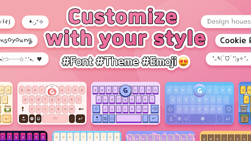 Design Keyboard - Fonts, Emoji Screenshots