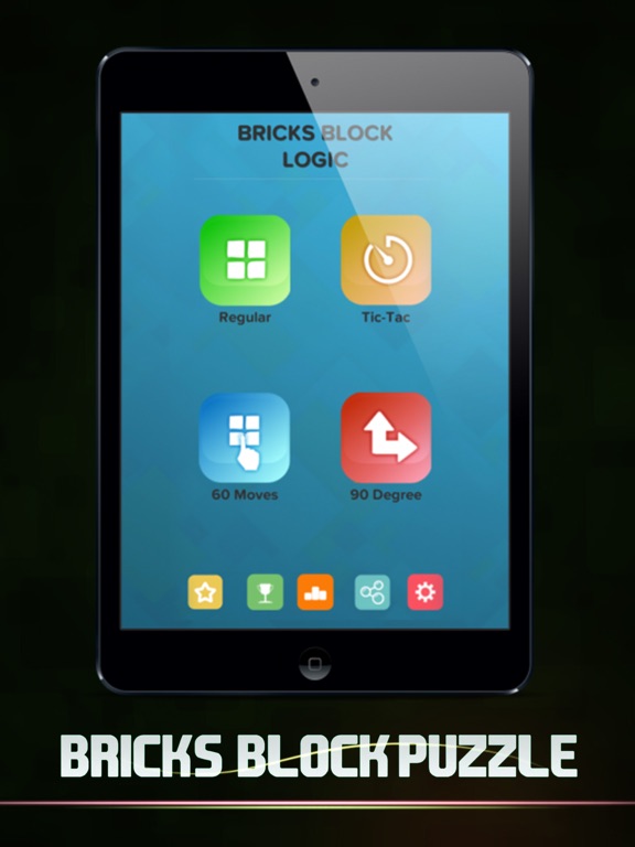 Bricks Block Logic : Grid Puzzle Game iPad Screenshots