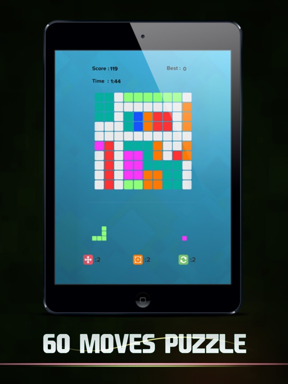 Bricks Block Logic : Grid Puzzle Game iPad Screenshots