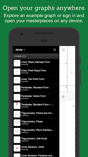 Desmos Graphing Calculator Screenshots
