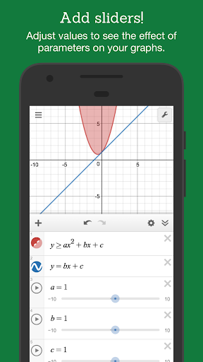 Desmos Graphing Calculator Screenshots