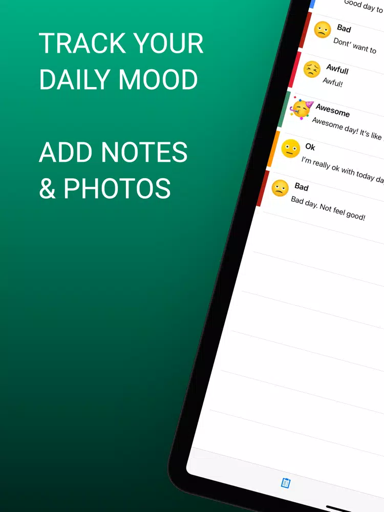 Mood Tracker - Journal & Diary iPad Screenshots
