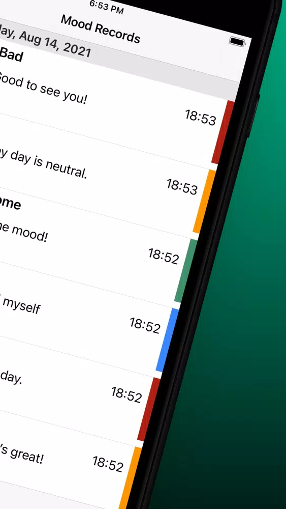 Mood Tracker - Journal & Diary Screenshots