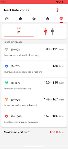 BMI Calculator Screenshots
