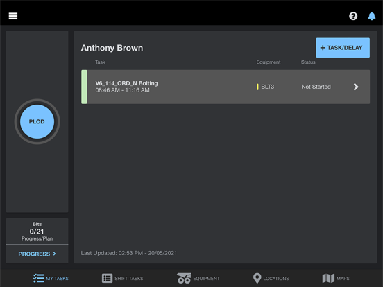 Deswik.Operator iPad Screenshots