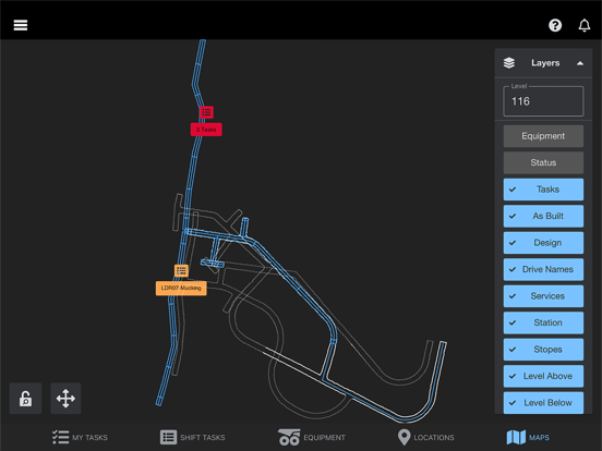 Deswik.Operator iPad Screenshots