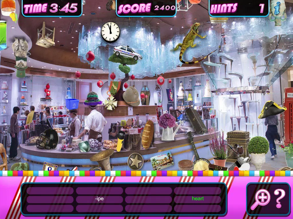 Desserts, Cupcakes & Candy - Hidden Object Spot and Find Objects Photo Differences Cooking Game iPad Screenshots