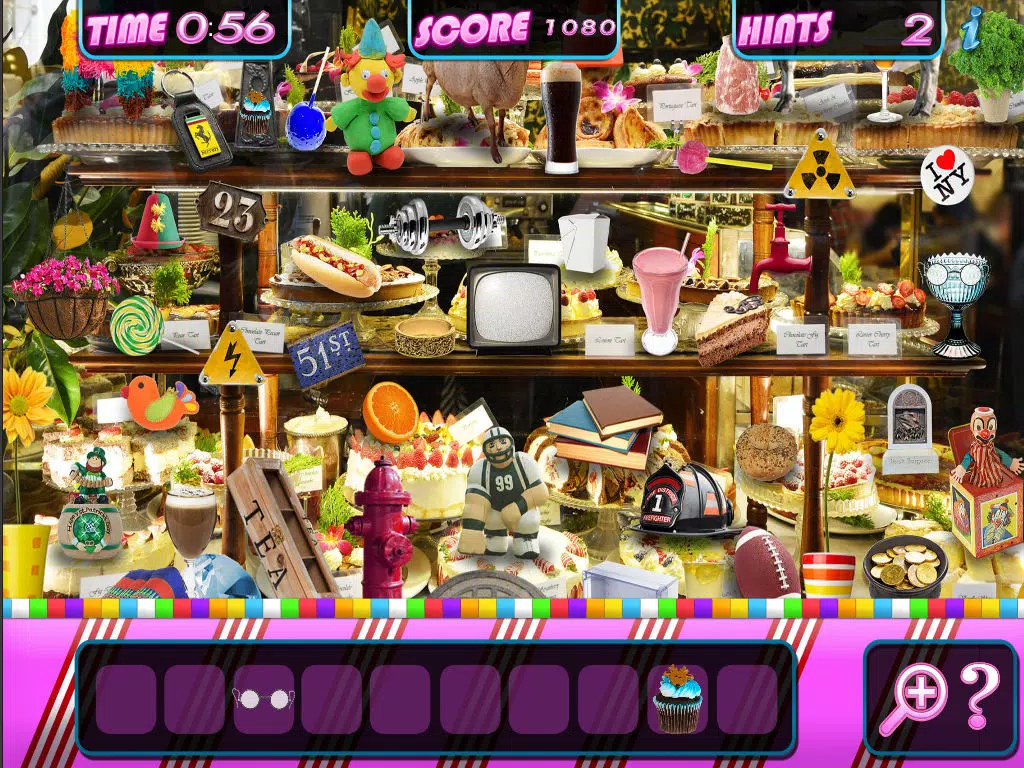 Desserts, Cupcakes & Candy - Hidden Object Spot and Find Objects Photo Differences Cooking Game iPad Screenshots