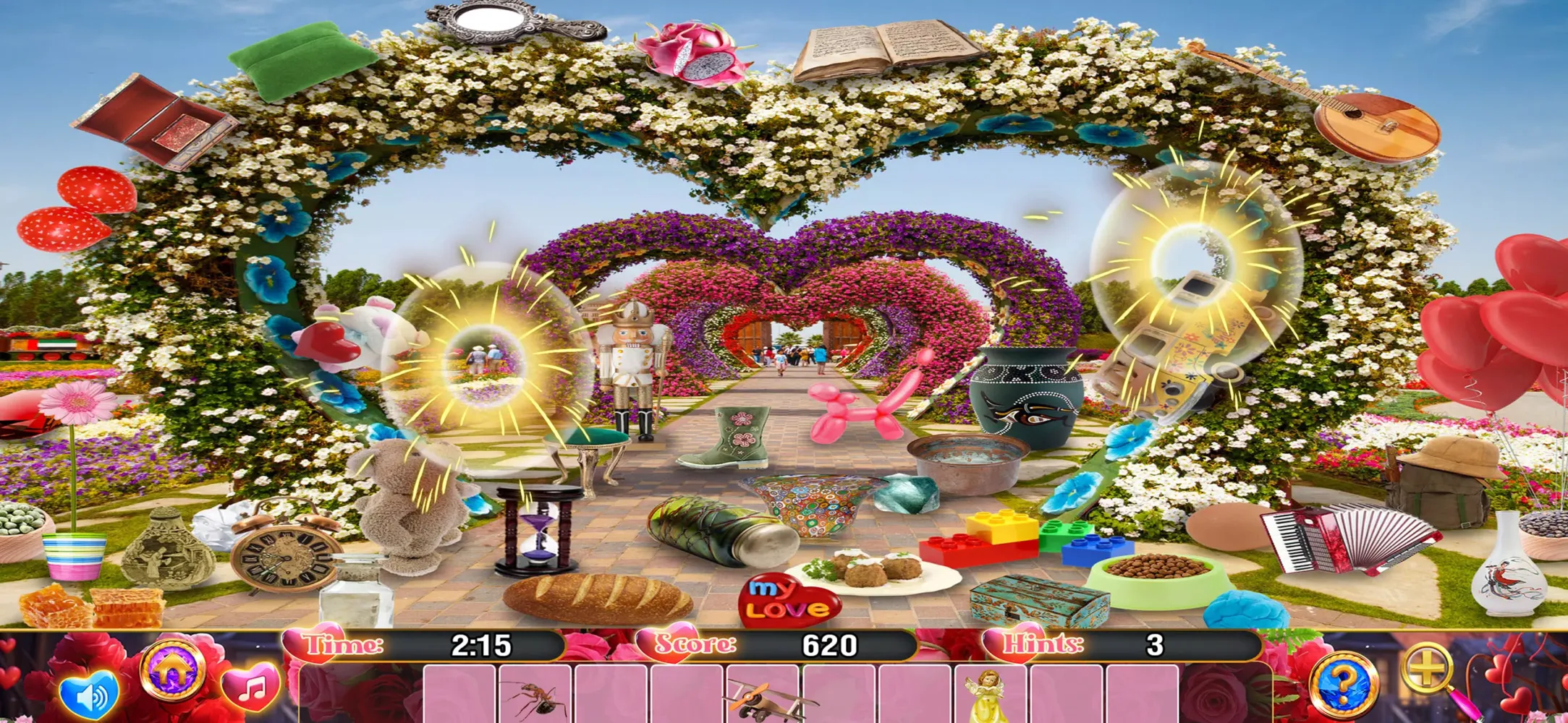 Hidden Object Valentine's Day Screenshots