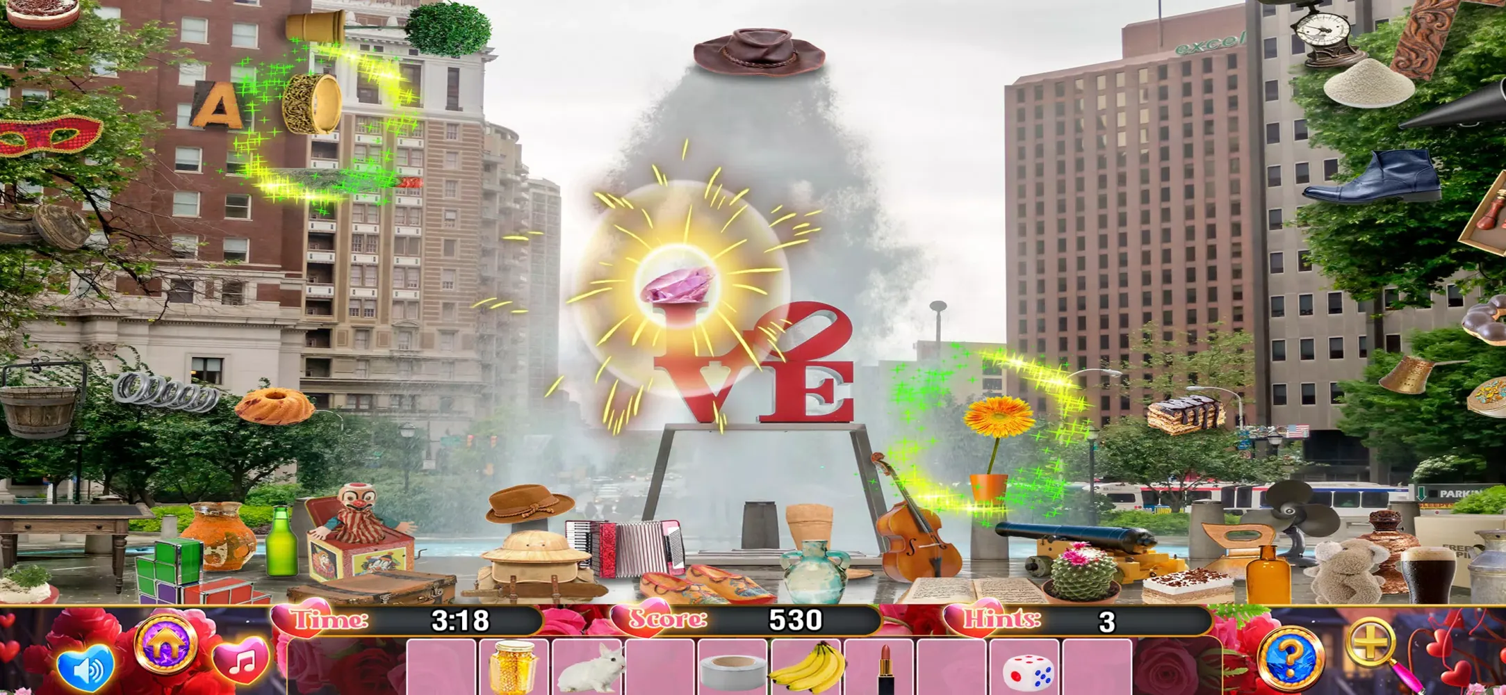 Hidden Object Valentine's Day Screenshots