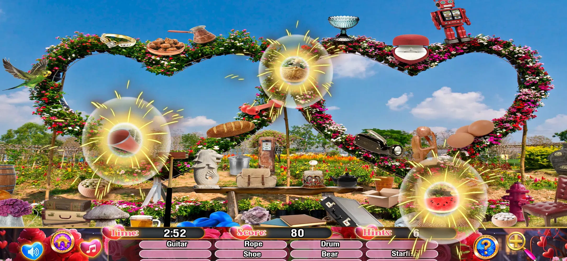 Hidden Object Valentine's Day Screenshots