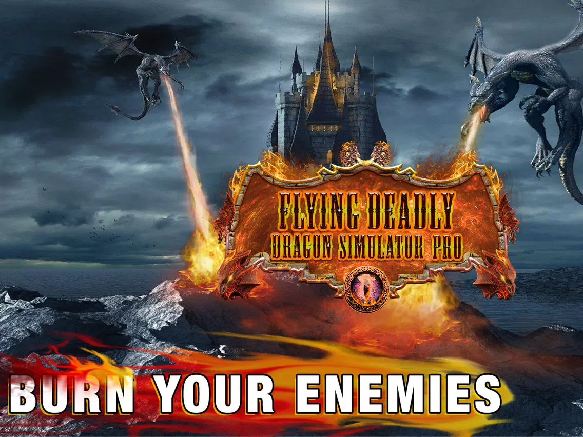 Flying Deadly Dragon Pro iPad スクリーンショット