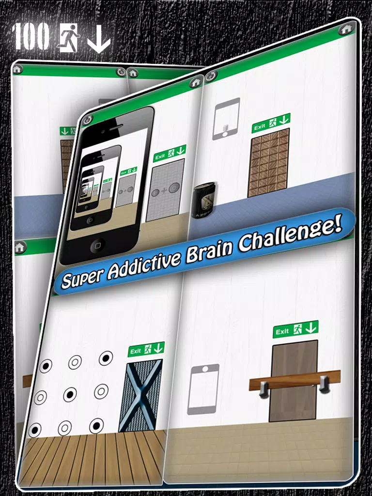 100 Exits Escape Game iPad  Screenshots