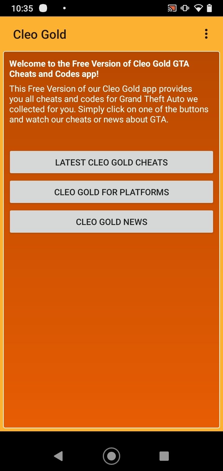 CLEO Gold স্ক্রিনশট