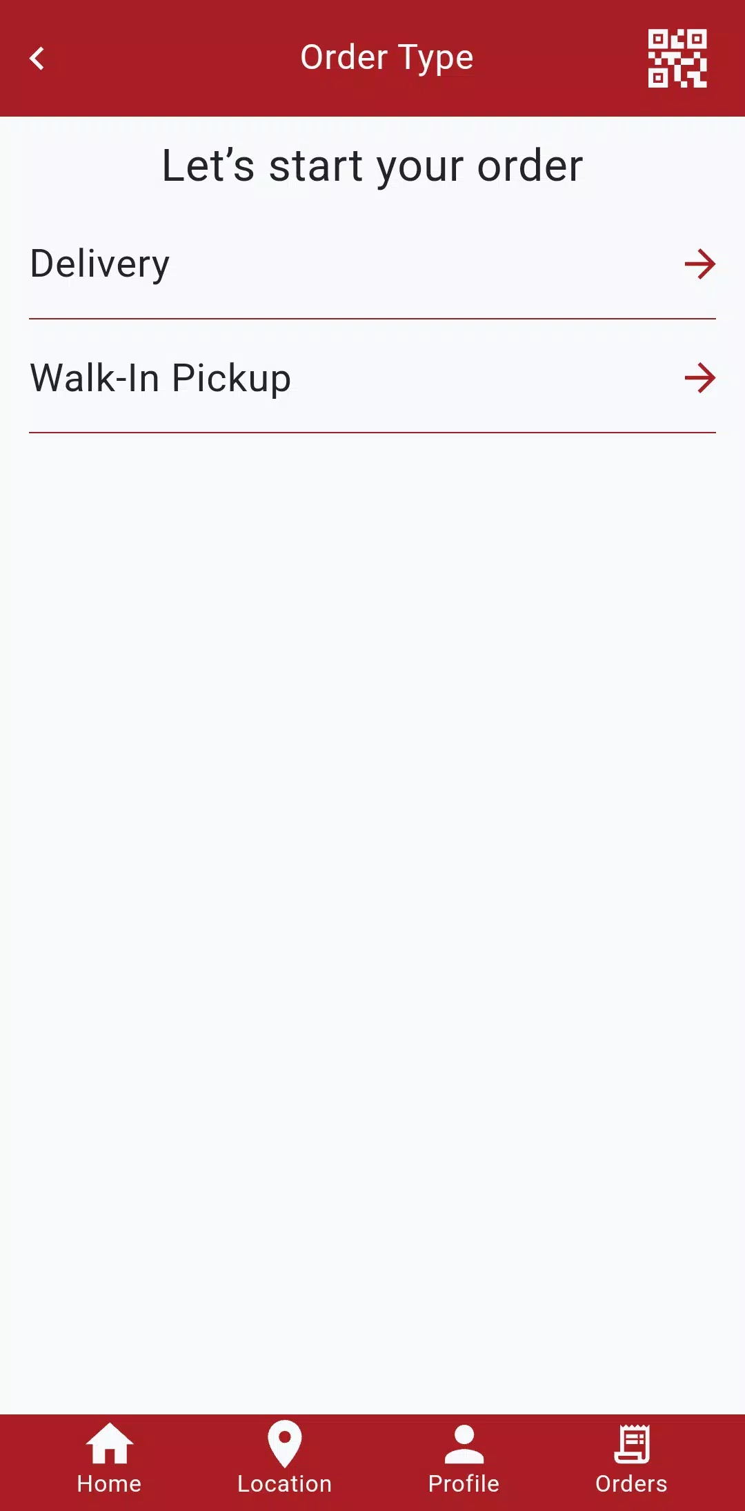 Nardelli's Online Ordering Screenshots