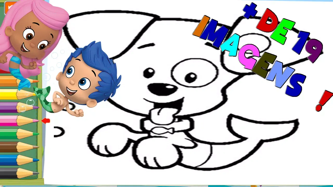 Pintar Gupies Bubble Screenshots
