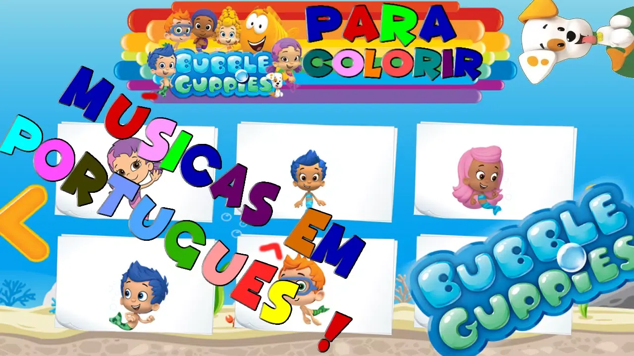 Pintar Gupies Bubble Screenshots
