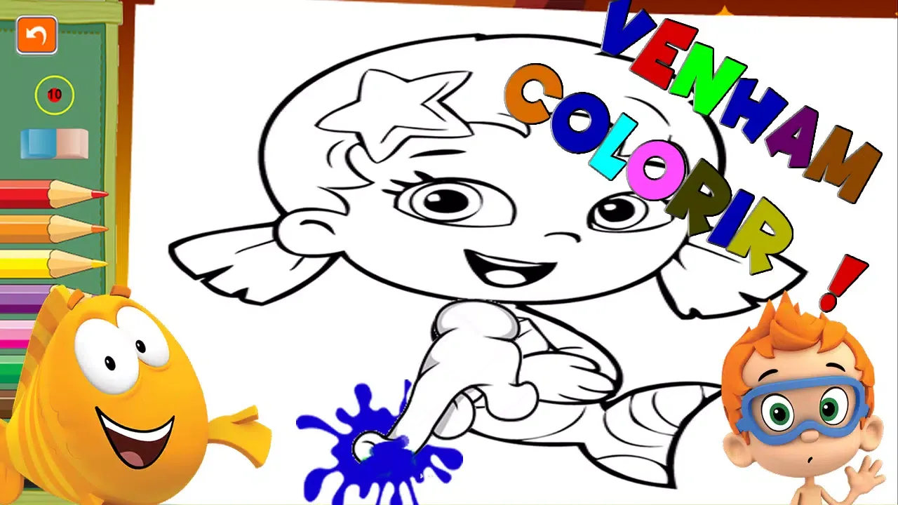 Pintar Gupies Bubble Screenshots