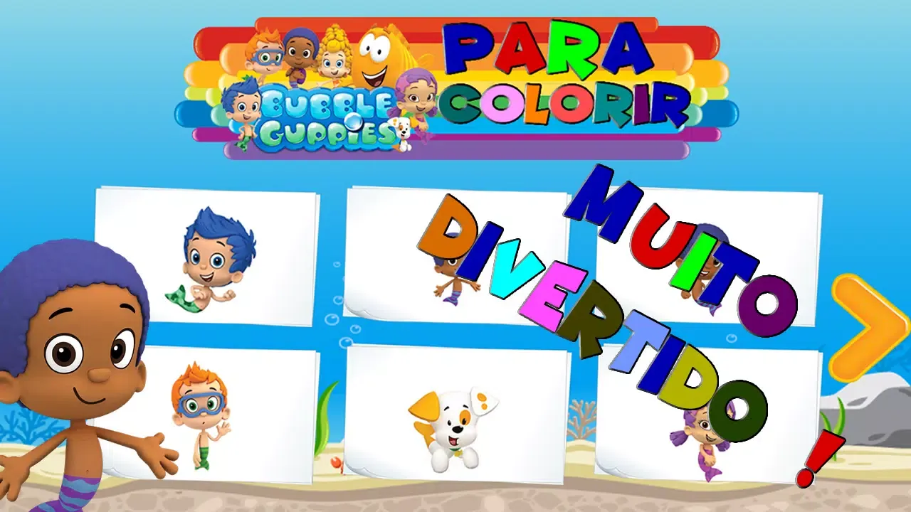 Pintar Gupies Bubble Screenshots