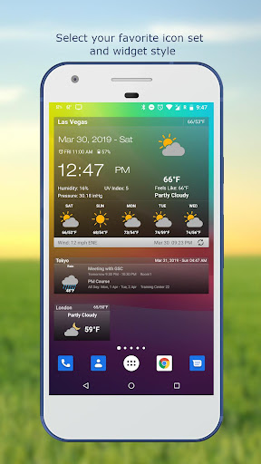 Weather & Clock Widget Plus স্ক্রিনশট