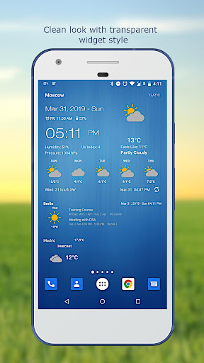 Weather & Clock Widget Plus স্ক্রিনশট