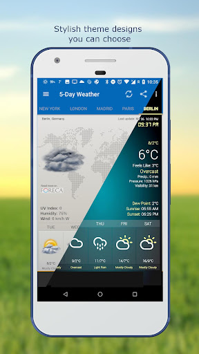 Weather & Clock Widget Plus স্ক্রিনশট