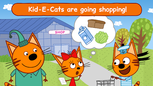 Captures d'écran de Kid-E-Cats: Kids Shopping Game