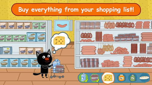 Captures d'écran de Kid-E-Cats: Kids Shopping Game