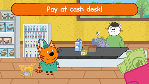 Captures d'écran de Kid-E-Cats: Kids Shopping Game